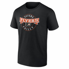 NHL Black Philadelphia Flyers Honor Circle T-Shirt