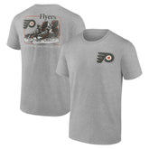 NHL Heather Gray Philadelphia Flyers Glory Skates T-Shirt