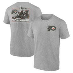 NHL Heather Gray Philadelphia Flyers Glory Skates T-Shirt
