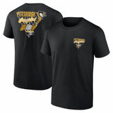 NHL Black Pittsburgh Penguins Net Slap T-Shirt