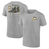 NHL Heather Gray Pittsburgh Penguins Glory Skates T-Shirt