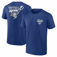NHL Blue Tampa Bay Lightning Net Slap T-Shirt