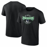 NHL Black Vancouver Canucks Honor Circle T-Shirt