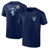 NHL Navy Winnipeg Jets Net Slap T-Shirt