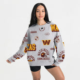 Gameday Couture Women's Always On Repeat Fleece Sweatshirt - Washington Commanders