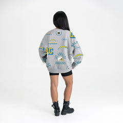 Gameday Couture Women's Always On Repeat Fleece Sweatshirt - Los Angeles Chargers