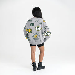 Gameday Couture Women's Always On Repeat Fleece Sweatshirt - Green Bay Packers