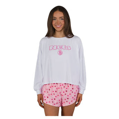 NBA Brooklyn Nets Concepts Sport Women's Lyric Long Sleeve Top & Shorts Set shop