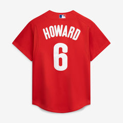 MLB Ryan Howard Philadelphia Phillies Mitchell & Ness Cooperstown Collection Batting Practice Jersey – Red