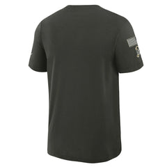 2025 Salute to Service Sideline Slub Dri-FIT T-Shirt - Dallas Cowboys