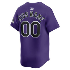 MLB Colorado Rockies Nike Alternate Limited Custom Jersey