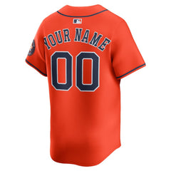 MLB Houston Astros Nike Alternate Limited Custom Jersey