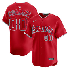 MLB Los Angeles Angels Nike Alternate Limited Custom Jersey