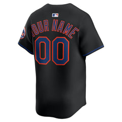 MLB New York Mets Nike Alternate Limited Custom Jersey