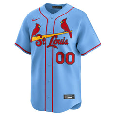MLB St. Louis Cardinals Nike Alternate Limited Custom Jersey