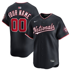 MLB Washington Nationals Nike Alternate Limited Custom Jersey