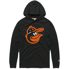 MLB Baltimore Orioles Homage Lightweight Raglan Tri-Blend Pullover Hoodie