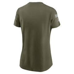 Women's 2025 Salute to Service Sideline T-Shirt - Philadelphia Eagles
