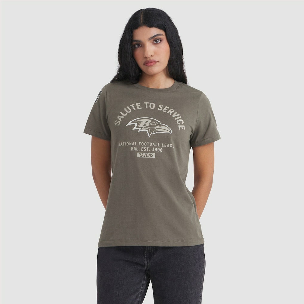 Women's 2025 Salute to Service Sideline T-Shirt - Baltimore Ravens