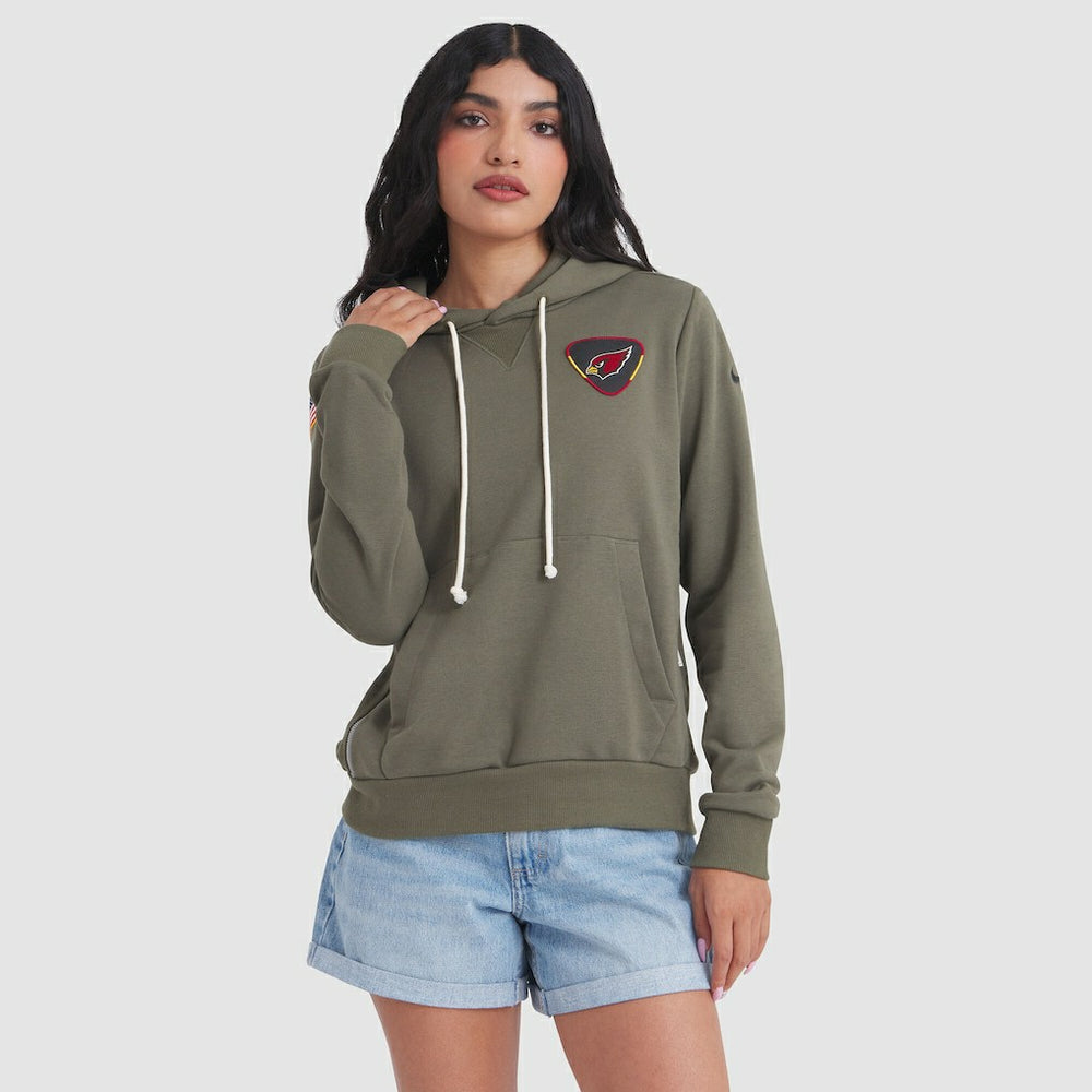 Women's 2025 Salute to Service Sideline Standard Issue Dri-FIT Hoodie - Arizona Cardinals