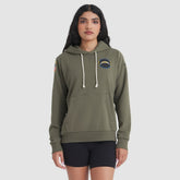 Women's 2025 Salute to Service Sideline Standard Issue Dri-FIT Hoodie - Los Angeles Chargers