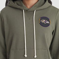 Women's 2025 Salute to Service Sideline Standard Issue Dri-FIT Hoodie - Baltimore Ravens