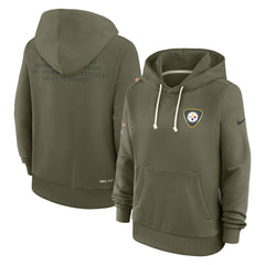 Women's 2025 Salute to Service Sideline Standard Issue Dri-FIT Hoodie - Pittsburgh Steelers