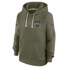 Women's 2025 Salute to Service Sideline Standard Issue Dri-FIT Hoodie - New York Jets
