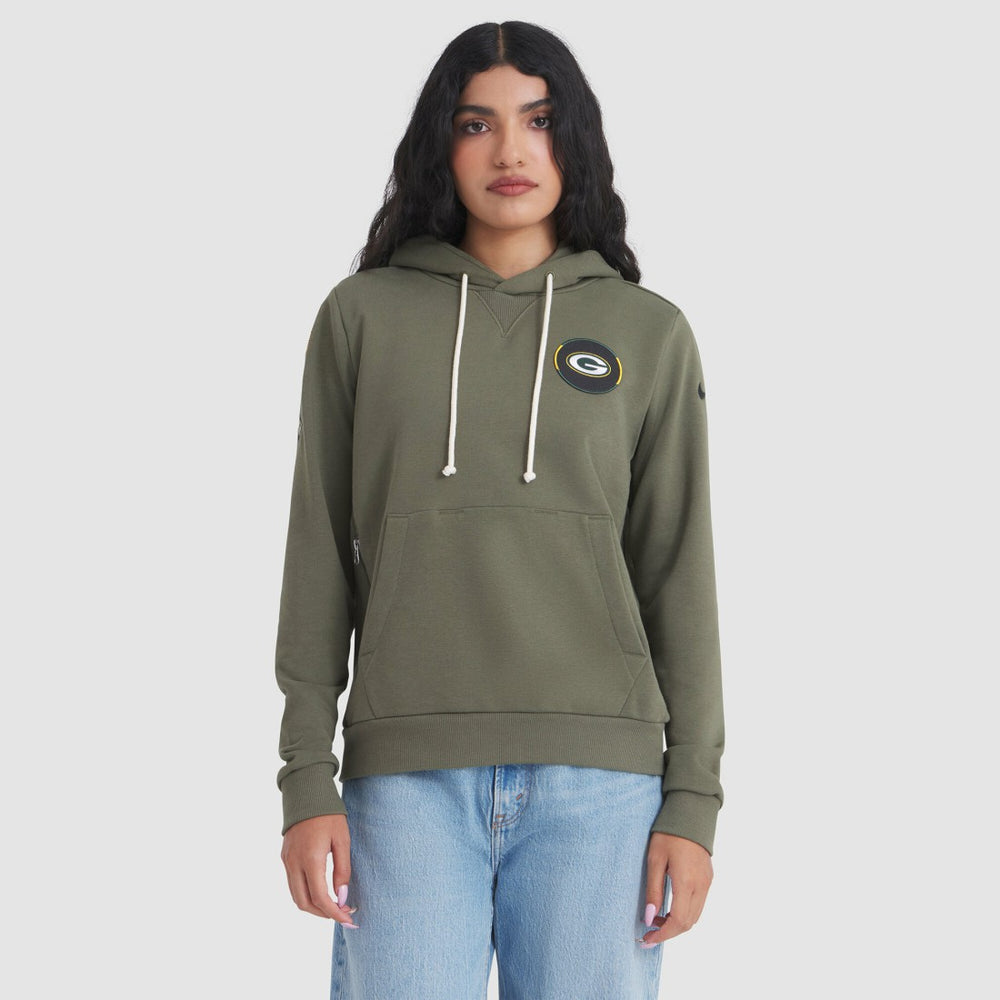 Women's 2025 Salute to Service Sideline Standard Issue Dri-FIT Hoodie - Green Bay Packers