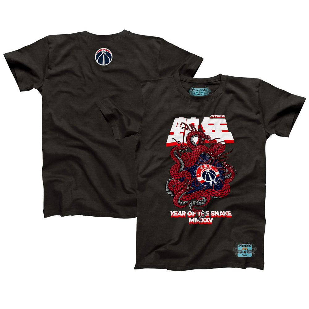 NBA Washington Wizards NBALab x Hyperfly Unisex Year of the Snake Lunar New Year Collection T-Shirt