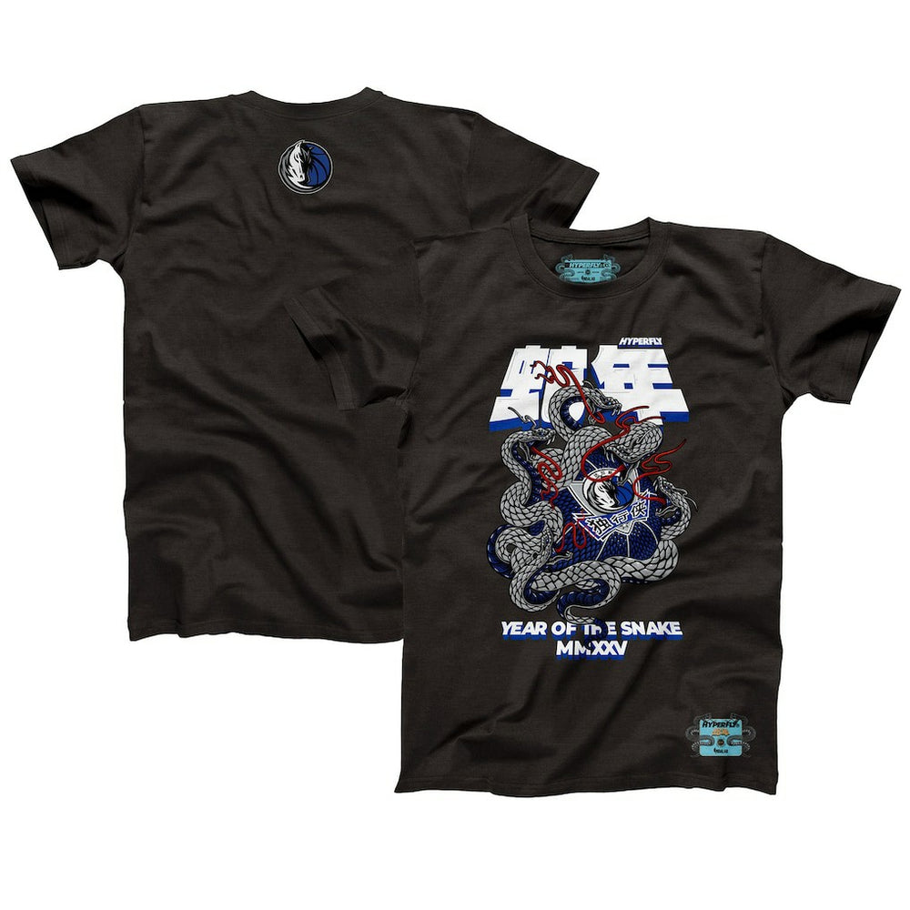 NBA Dallas Mavericks NBALab x Hyperfly Unisex Year of the Snake Lunar New Year Collection T-Shirt sale
