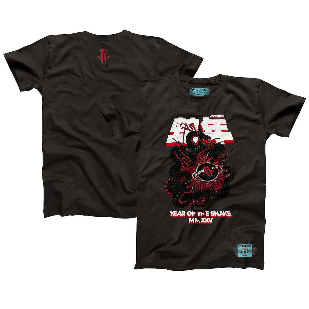 NBA Houston Rockets NBALab x Hyperfly Unisex Year of the Snake Lunar New Year Collection T-Shirt