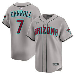 MLB Corbin Carroll Arizona Diamondbacks Nike Road Limited Player Jersey