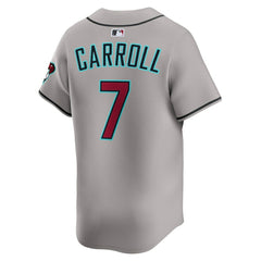 MLB Corbin Carroll Arizona Diamondbacks Nike Road Limited Player Jersey
