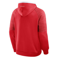NHL Red Detroit Red Wings Fanatics Goaltender Defender Pullover Hoodie