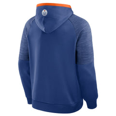 NHL Royal Edmonton Oilers Fanatics Goaltender Defender Pullover Hoodie