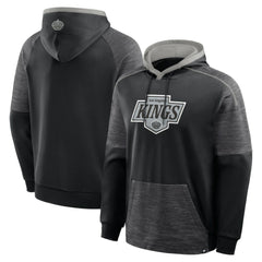 NHL Black Los Angeles Kings Fanatics Goaltender Defender Pullover Hoodie
