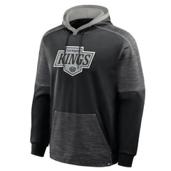 NHL Black Los Angeles Kings Fanatics Goaltender Defender Pullover Hoodie