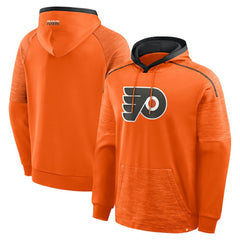 NHL Orange Philadelphia Flyers Fanatics Goaltender Defender Pullover Hoodie