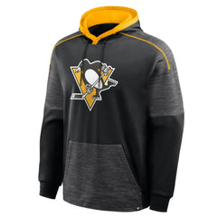 NHL Black Pittsburgh Penguins Fanatics Goaltender Defender Pullover Hoodie