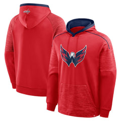 NHL Red Washington Capitals Fanatics Goaltender Defender Pullover Hoodie