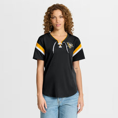 NHL Black Pittsburgh Penguins Fanatics Women's Offside Athena T-Shirt