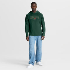 NHL Green Minnesota Wild Fanatics Penalty Shot Long Sleeve Hoodie T-Shirt