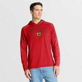 NHL Red Chicago Blackhawks Fanatics Penalty Shot Long Sleeve Hoodie T-Shirt