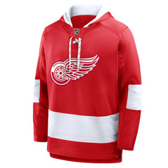 NHL Red Detroit Red Wings Fanatics Prime Time Fleece Hoodie