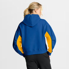NHL Royal Buffalo Sabres Fanatics Women's Back Check Boxy Hoodie