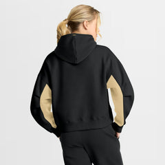 NHL Black Vegas Golden Knights Fanatics Women's Back Check Boxy Hoodie
