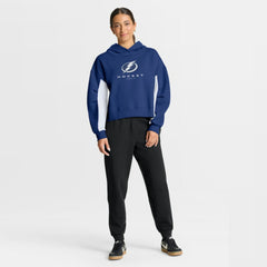 NHL Blue Tampa Bay Lightning Fanatics Women's Back Check Boxy Hoodie