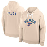NHL Cream St. Louis Blues Fanatics Vintage Hoodie