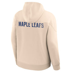 NHL Cream Toronto Maple Leafs Fanatics Vintage Hoodie